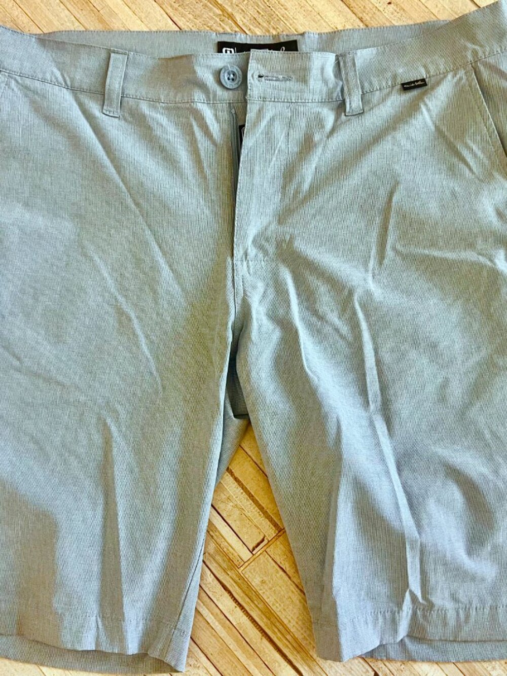 Travis Mathew Blue Golf Shorts - Picture 2 of 5